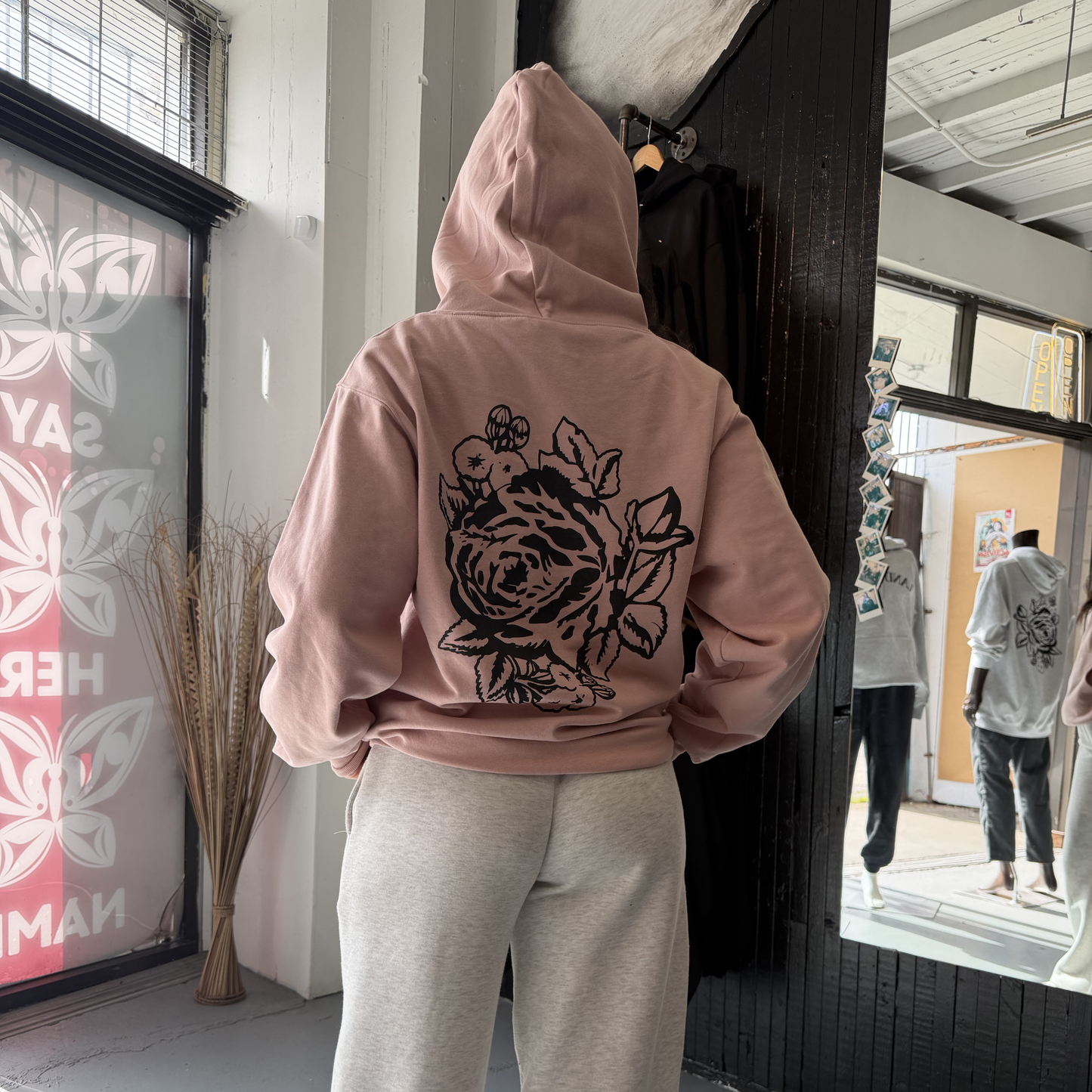 Pink Limited Edition Rose 2.0 Hoodie