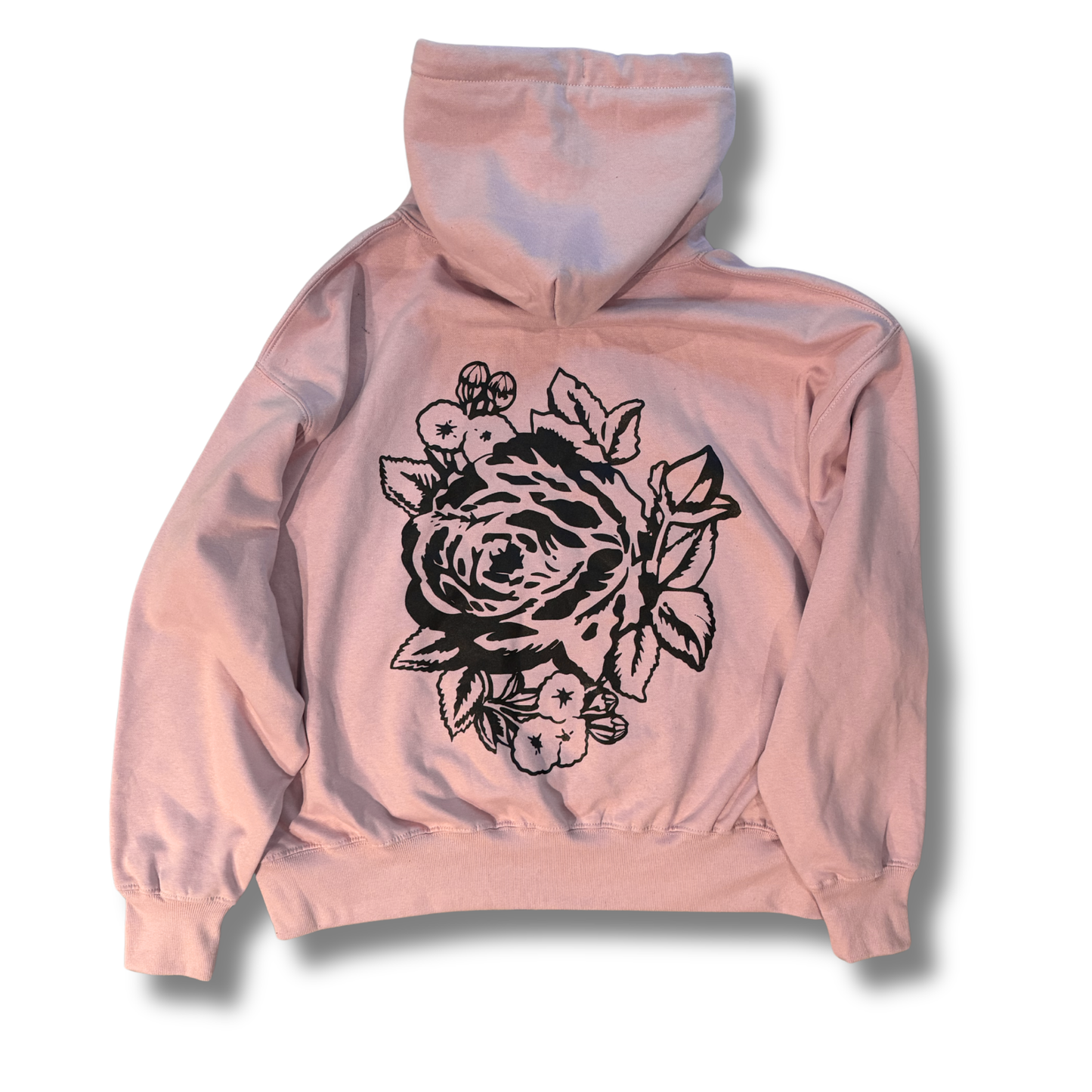 Boxy-Style Women's Pink Rose 2.0 Hoodie