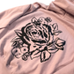 Boxy-Style Women's Pink Rose 2.0 Hoodie