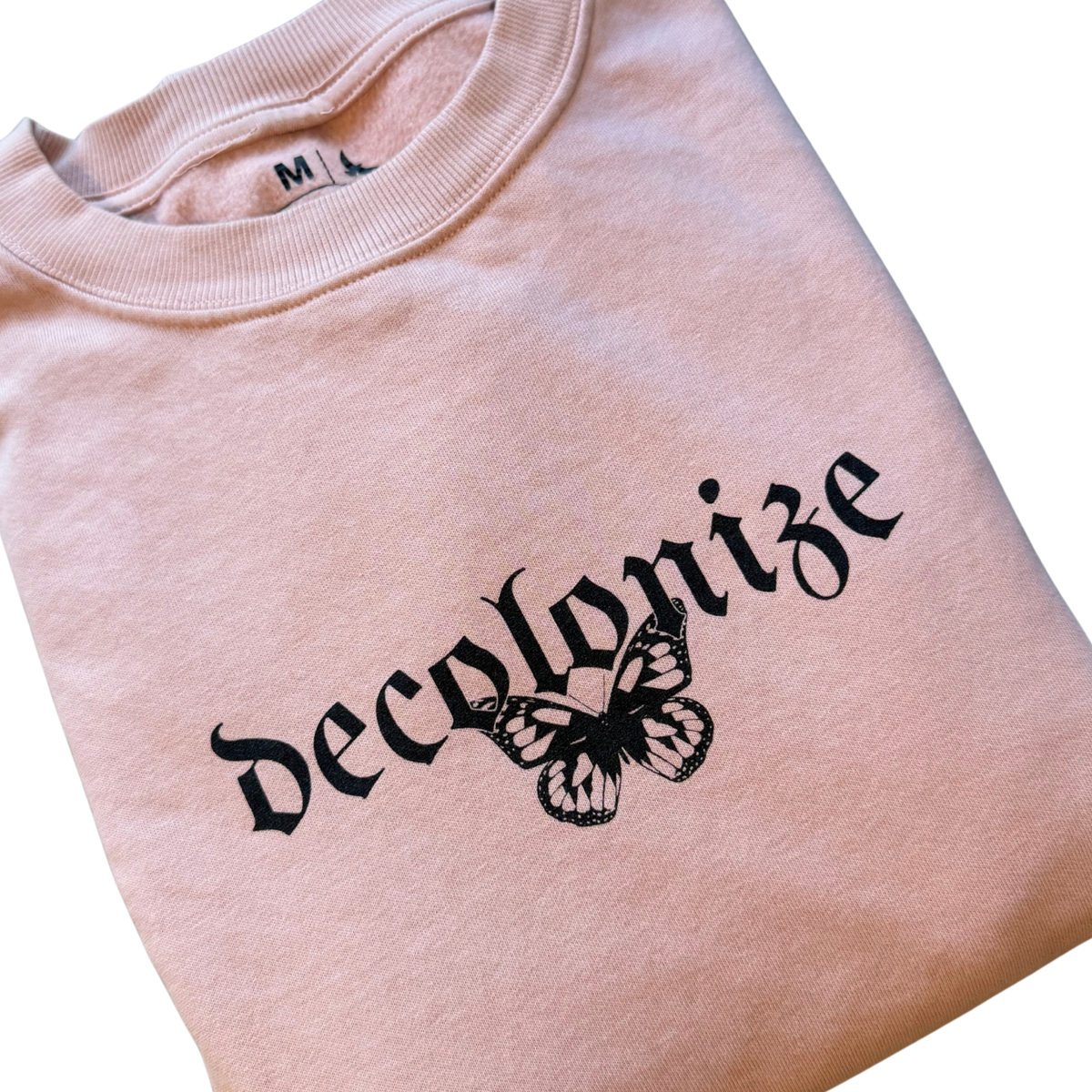 PINK DECOLONIZE CREW - BOXY FIT